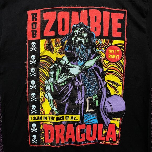 Rob Zombie Dragula Comic Book Cover Tshirt size large - Picture 2 of 4